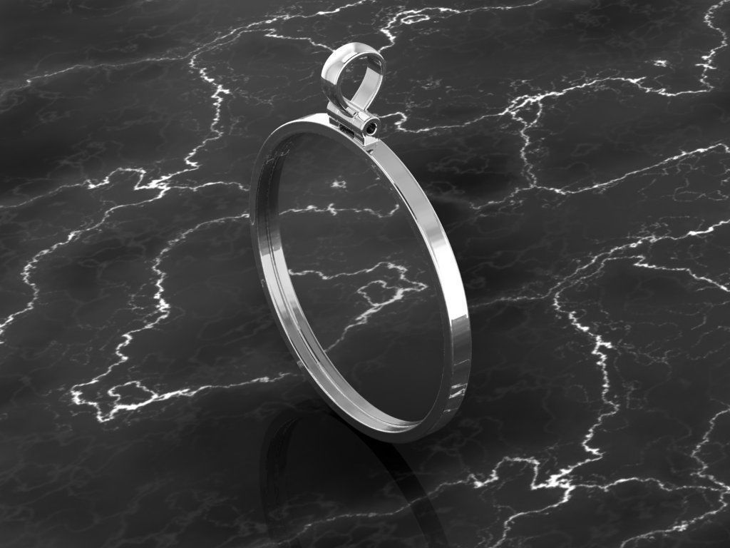 Memory Pendant 3D print model_9