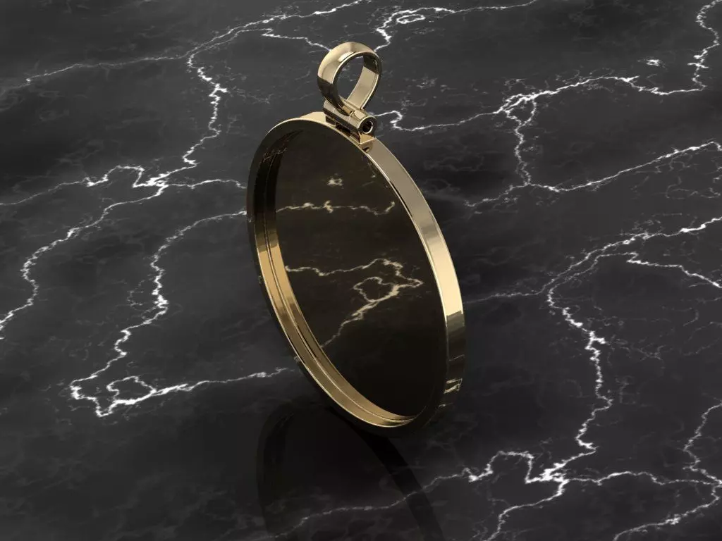 Memory Pendant 3D print model_0