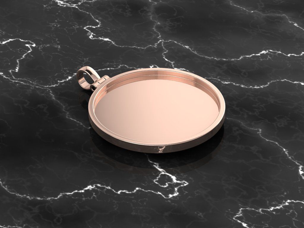 Memory Pendant 3D print model_6