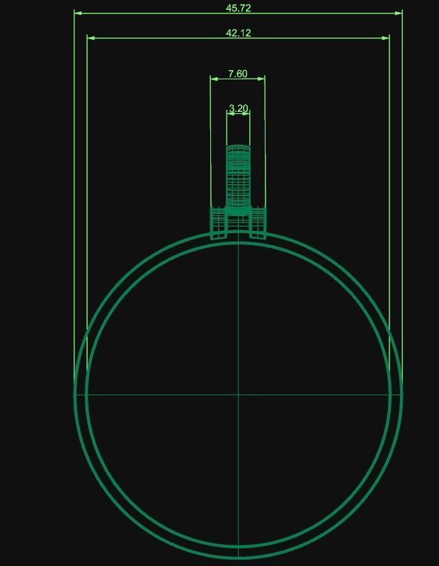 Memory Pendant 3D print model_3