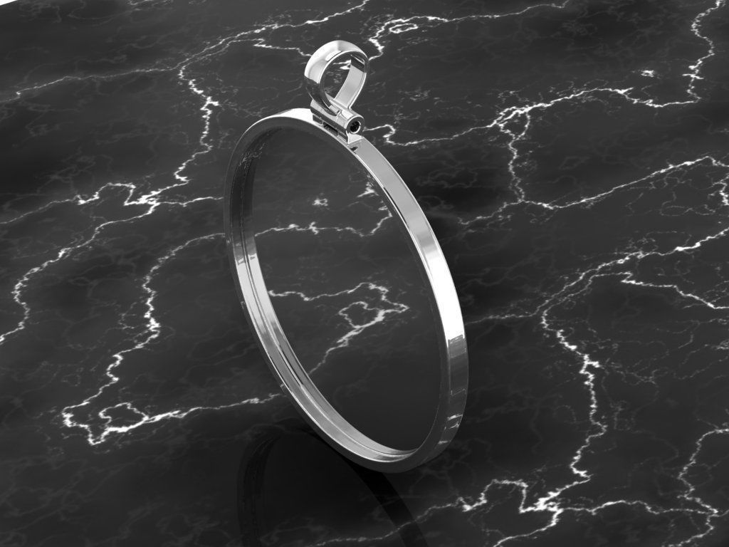 Memory Pendant 3D print model_9