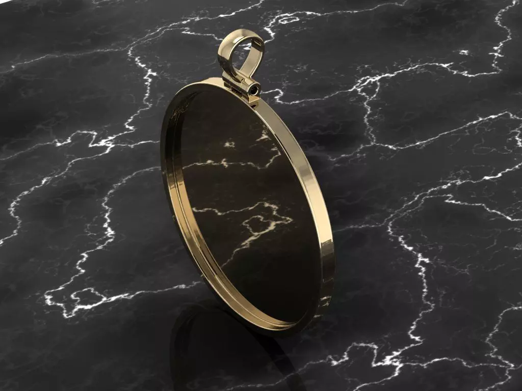 Memory Pendant 3D print model_0