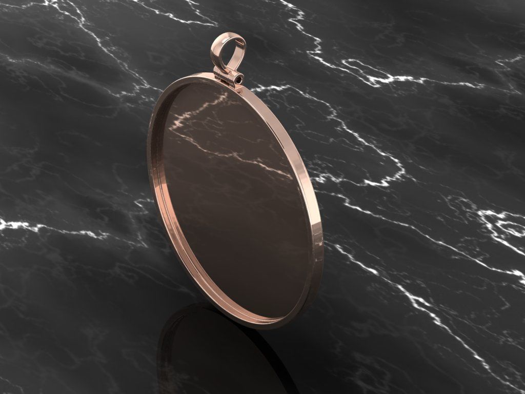 Memory Pendant 3D print model_9