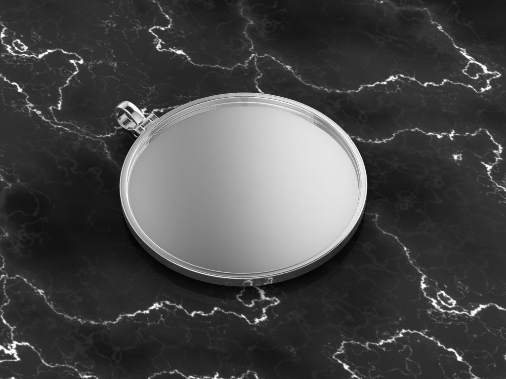 Memory Pendant 3D print model_1