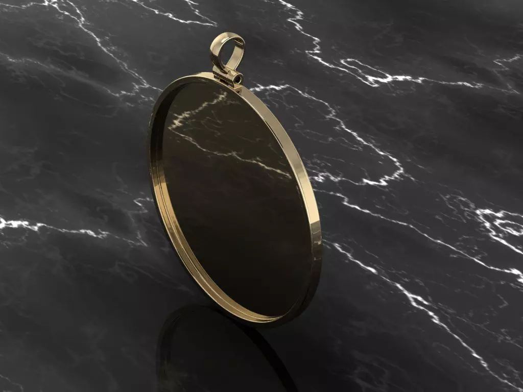 Memory Pendant 3D print model_0