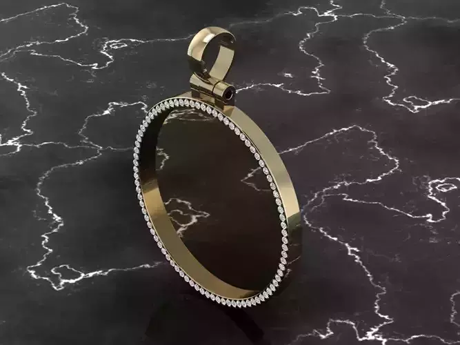 Diamond Memory Pendant