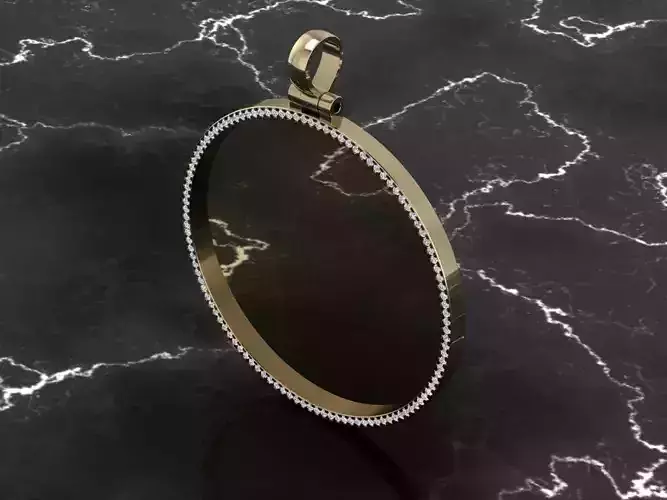 Diamond Memory Pendant