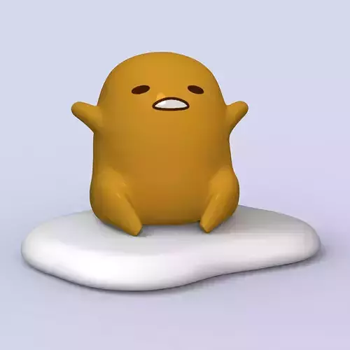 Gudetama orange toy