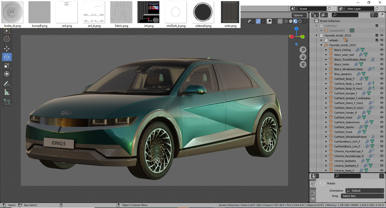 Hyundai Ioniq 5 3D model_30