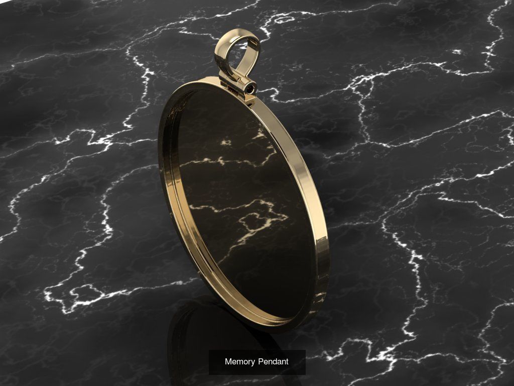 10 Memory Pendants 3D Model Collection_4
