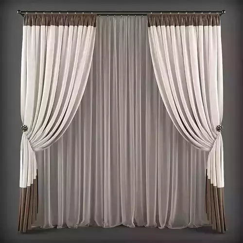 Curtain 3D model 151