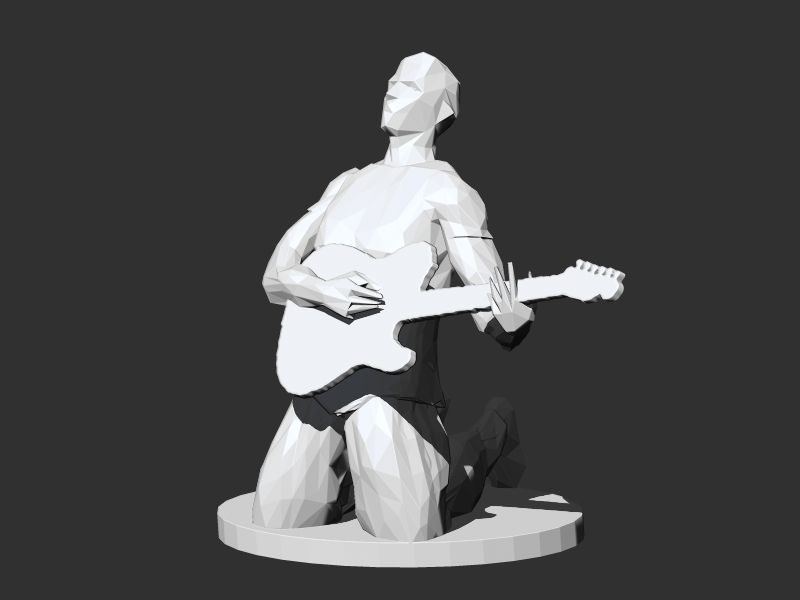 Matt Bellamy 3D print model_1