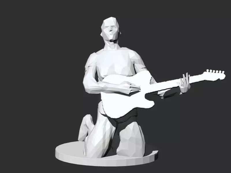 Matt Bellamy 3D print model_0