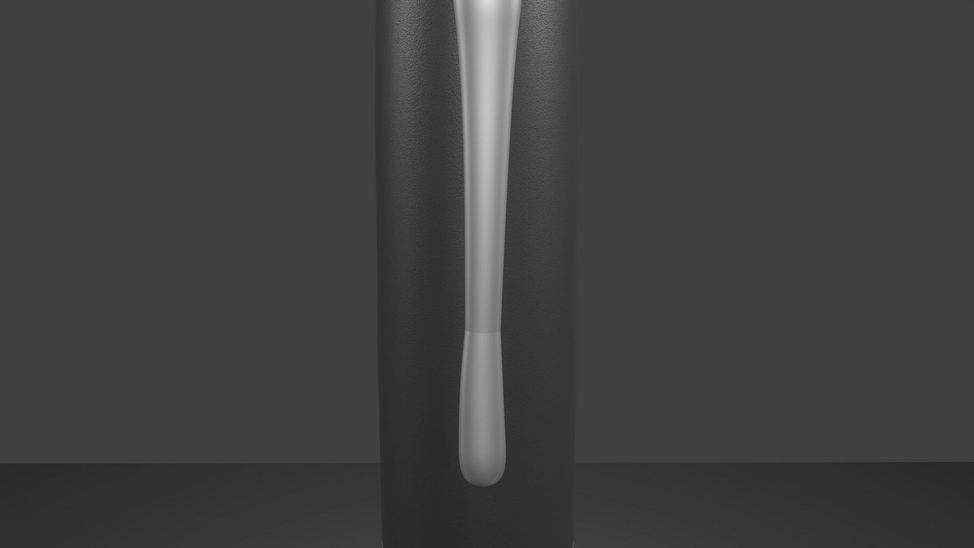 Ink Pen Low-poly 3D model_8