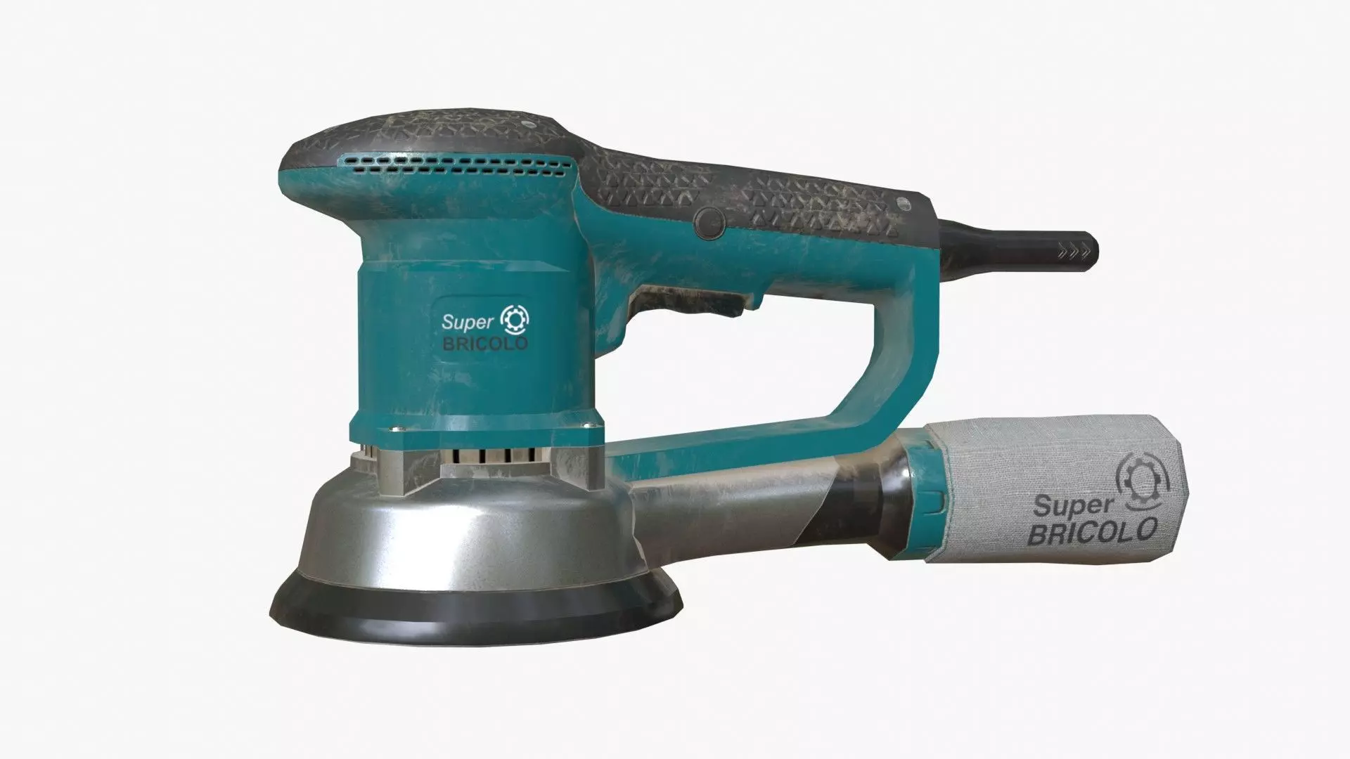 Eccentric Sander Low-poly 3D model_0