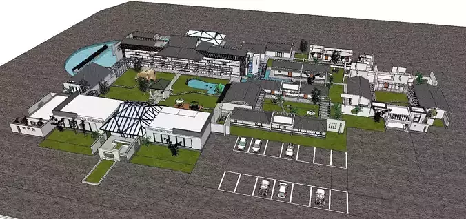 vacation spot-Resort-Fashion Leisure Hotel-0225