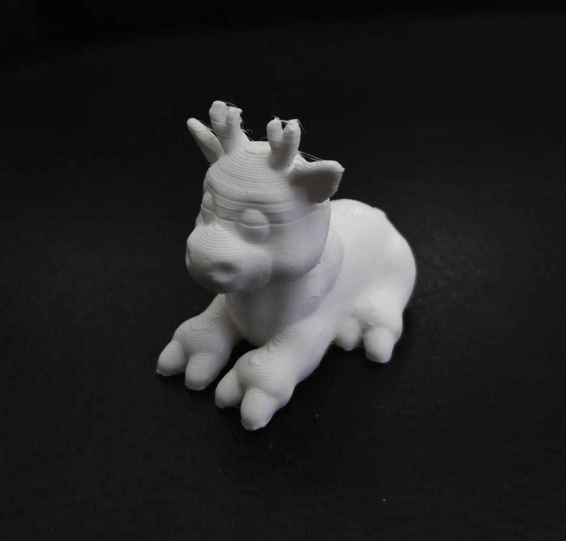 Lying Moose 3D print model_4