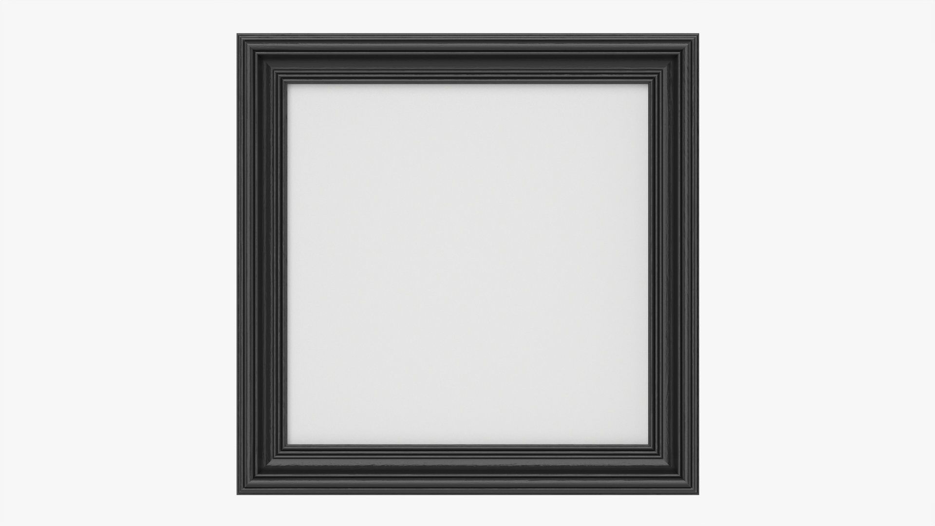 Frame square with picture 02 3D model_3