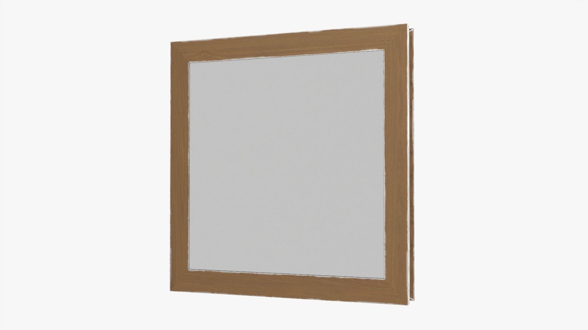 Frame square with picture 03 3D model_5