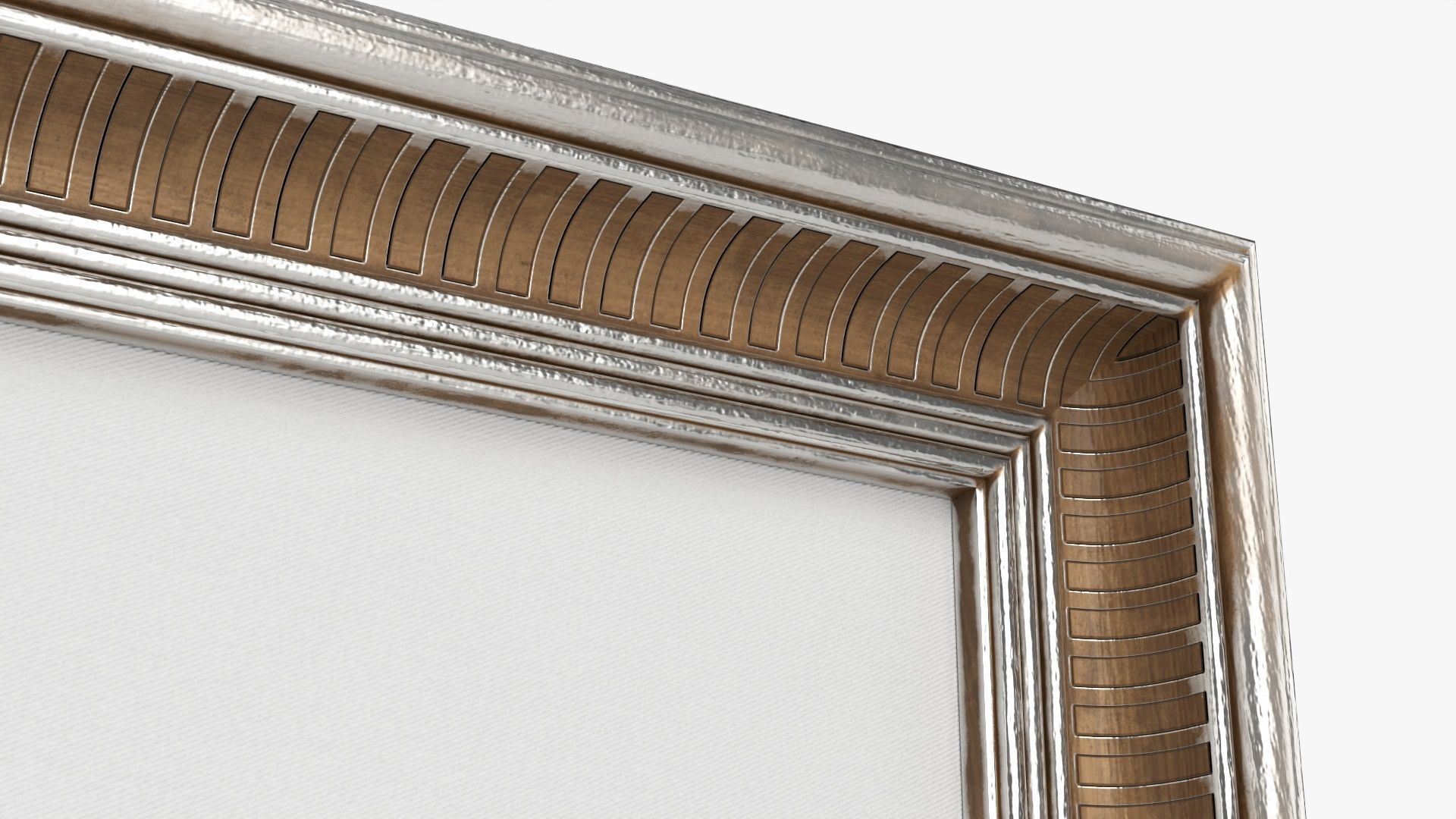 Frame square with picture 04 3D model_1