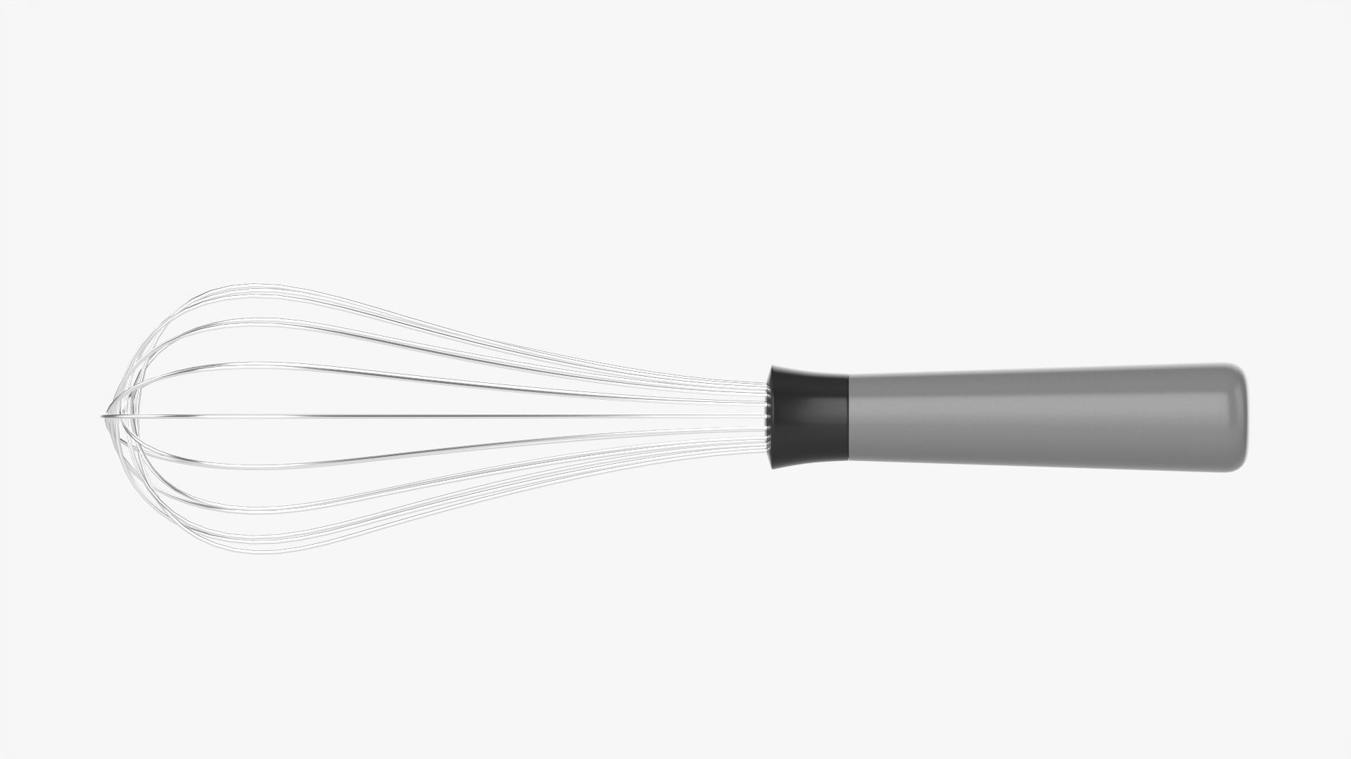 Kitchen whisk 02 3D model_3