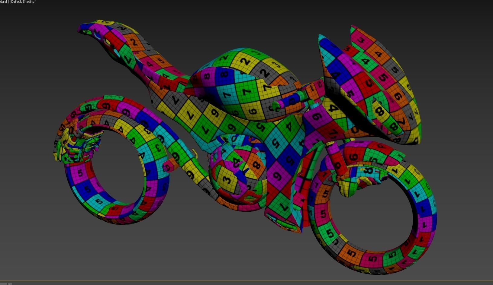 Dragon Bike 3D model_13