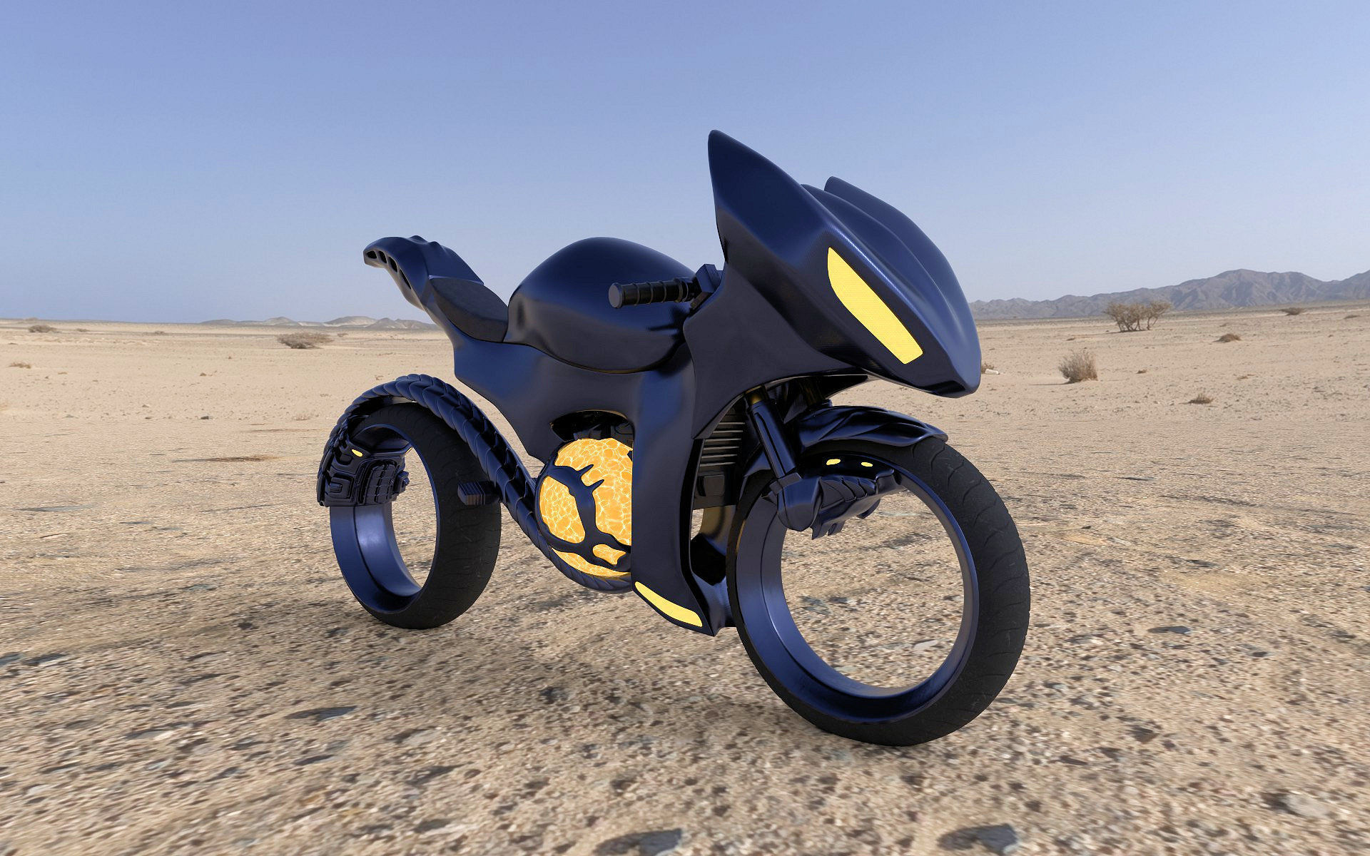 Dragon Bike 3D model_5