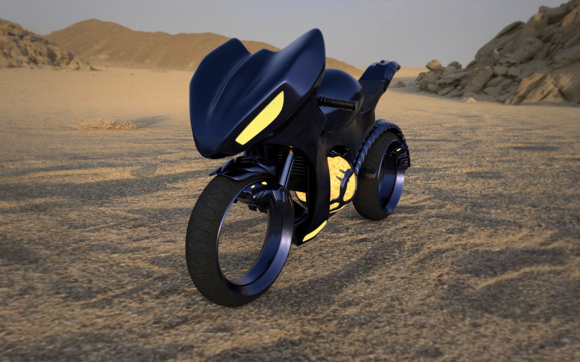 Dragon Bike 3D model_6