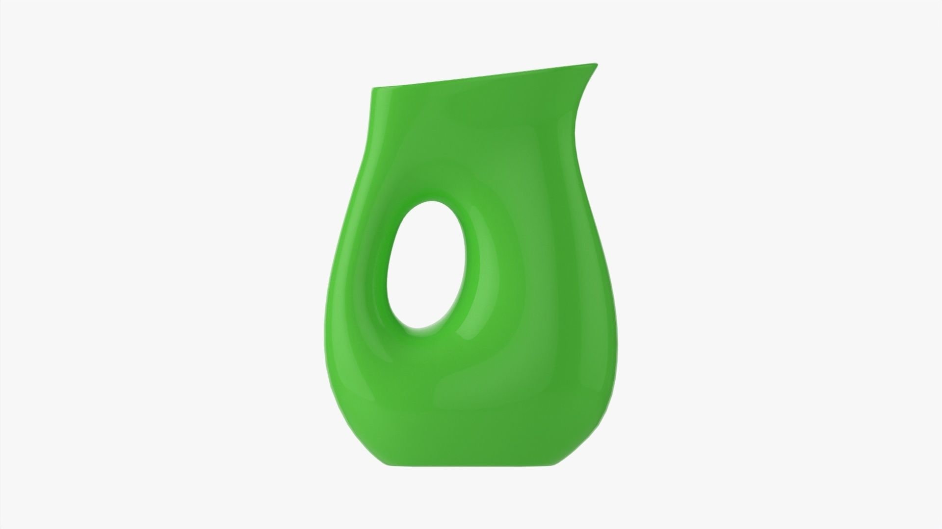 Table vase modern 3D model_3