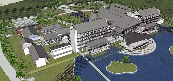 vacation spot-Resort-Fashion Leisure Hotel-0239