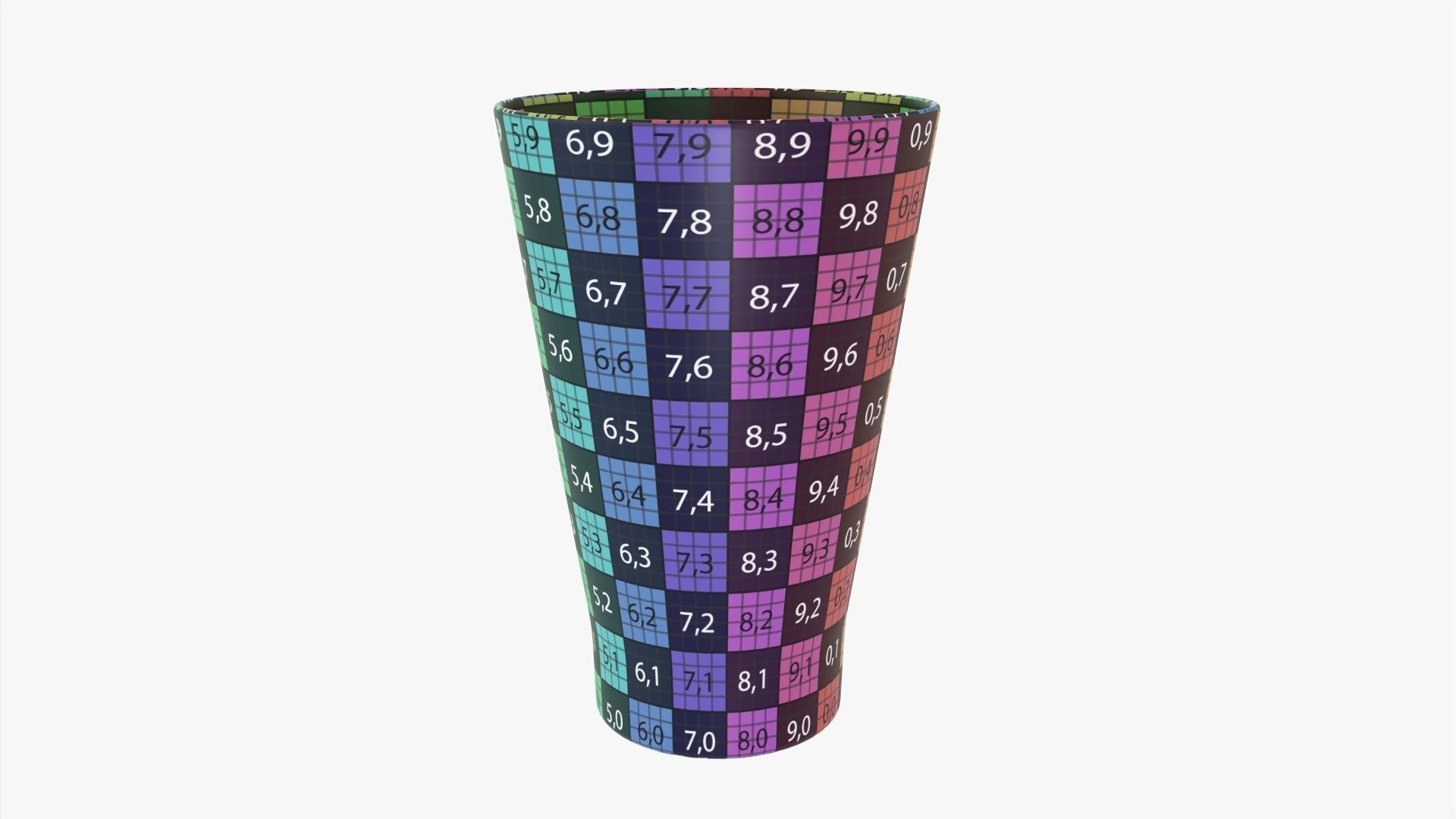 Shot glass 01 3D model_10