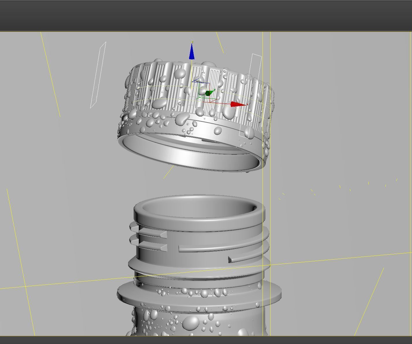 Soda bottle 2 liters 3D model_5