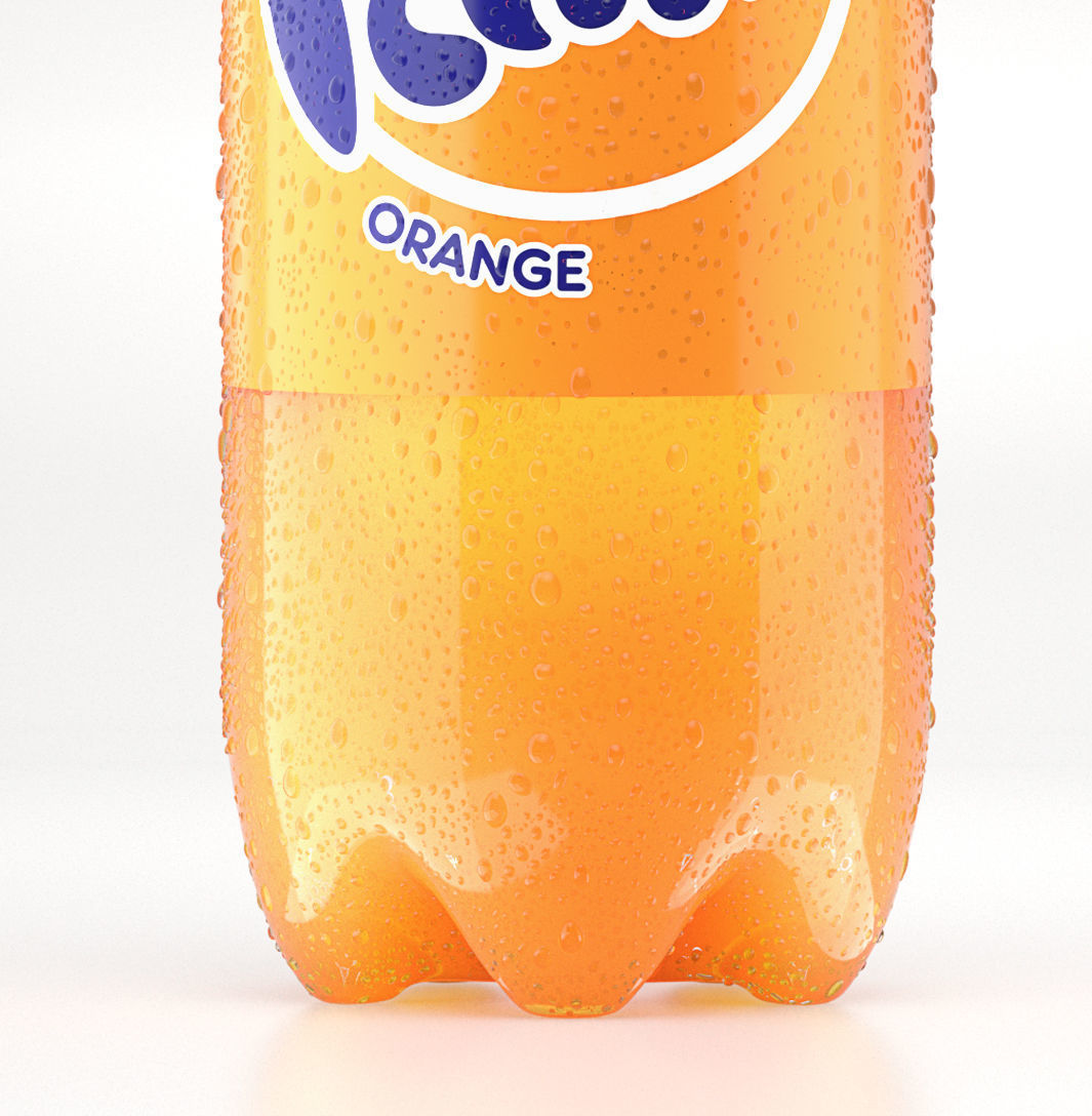 Soda bottle 2 liters 3D model_2