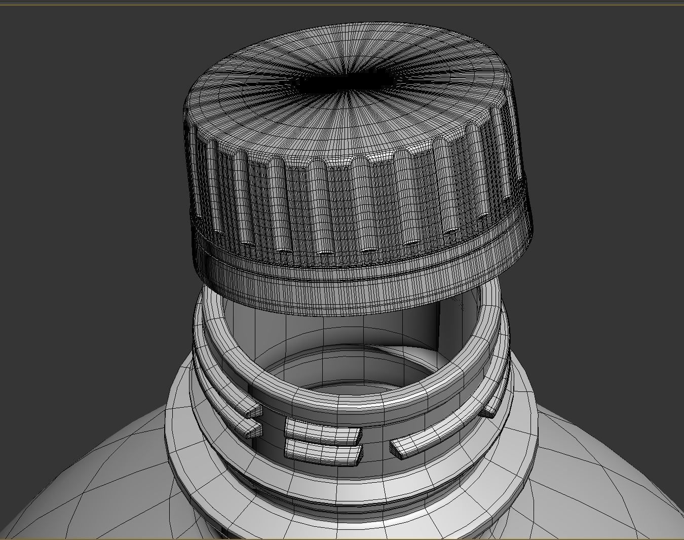 Soda bottle 2 liters 3D model_10