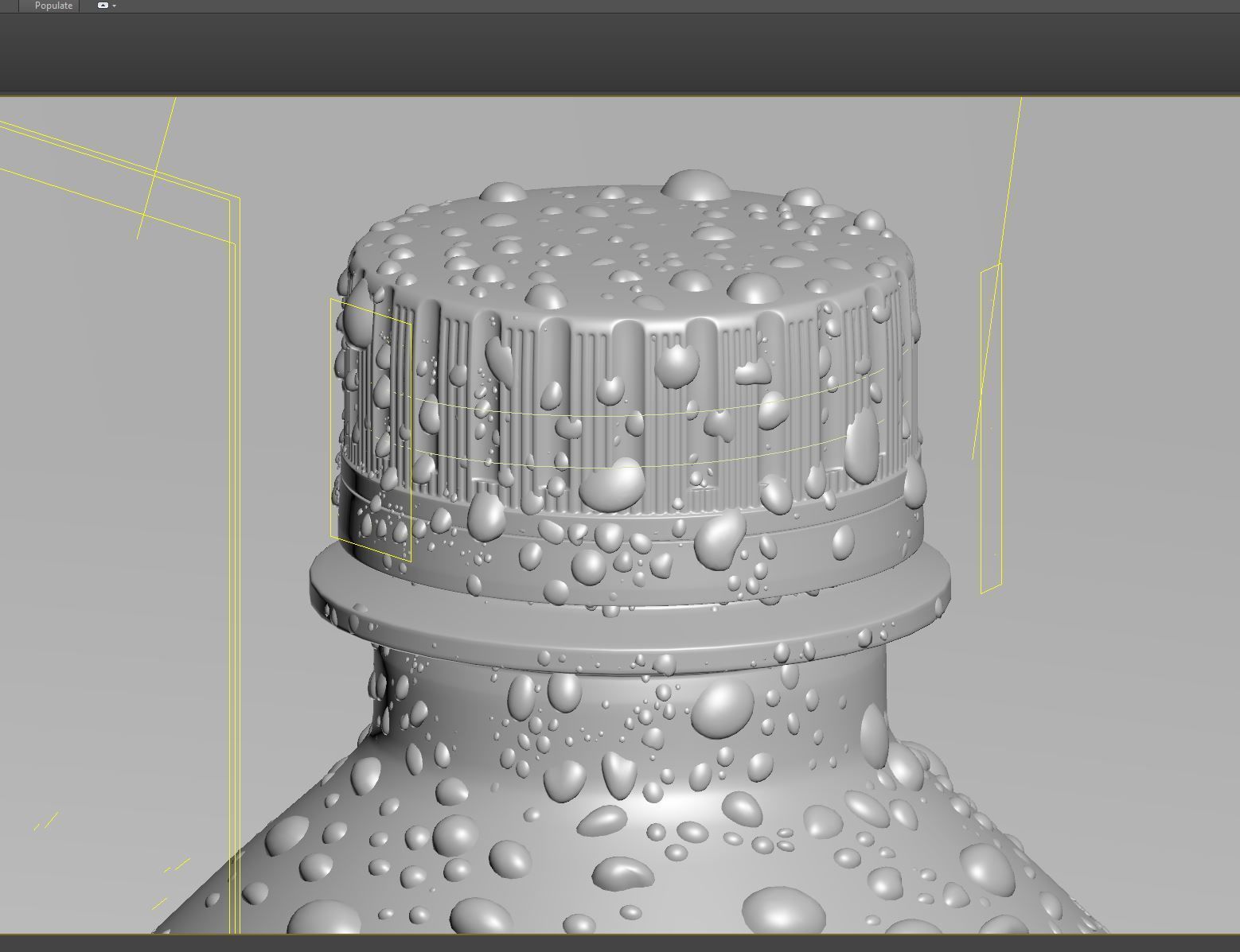 Soda bottle 2 liters 3D model_6