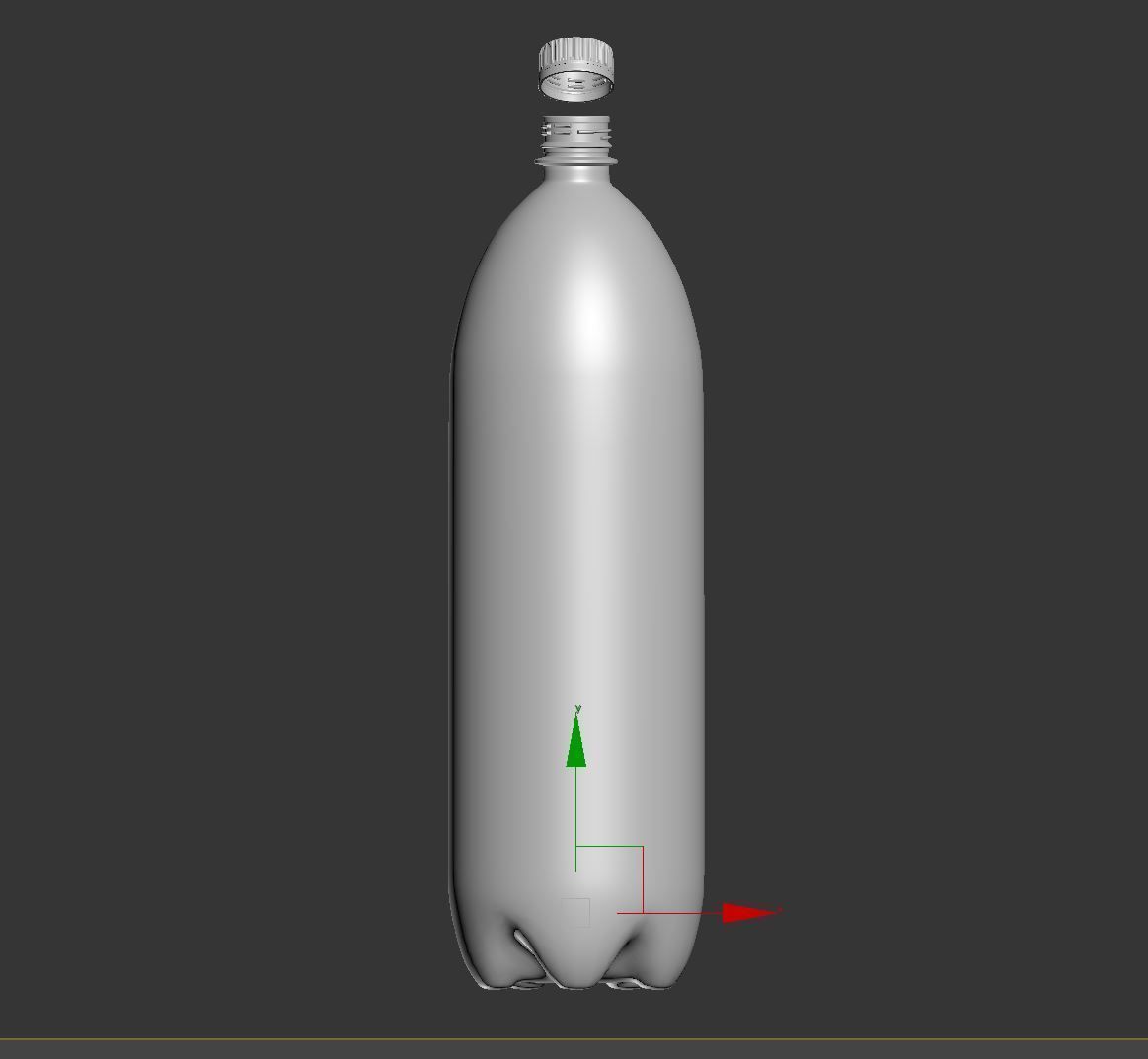 Soda bottle 2 liters 3D model_13