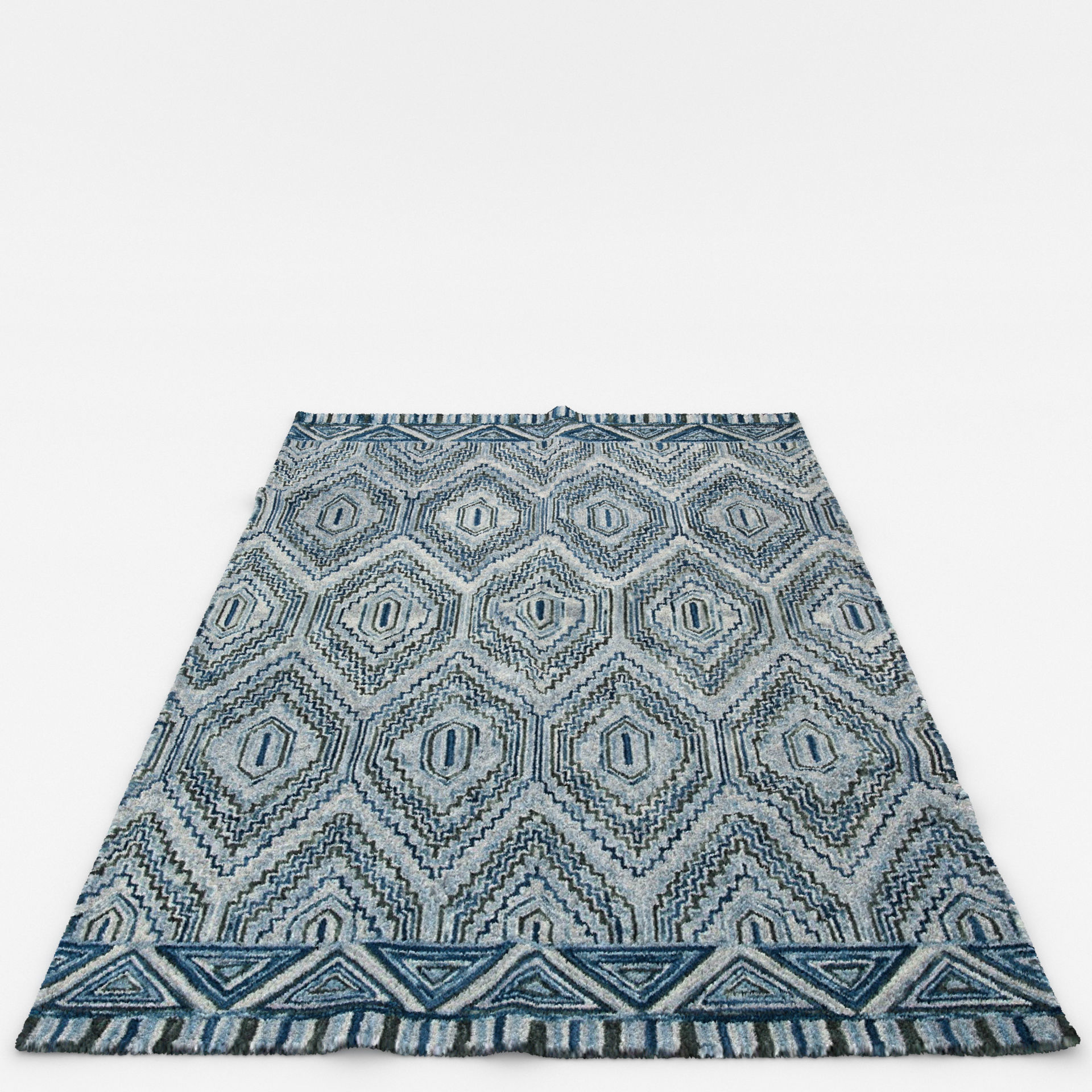 Rugs No 170 Low-poly 3D model_7