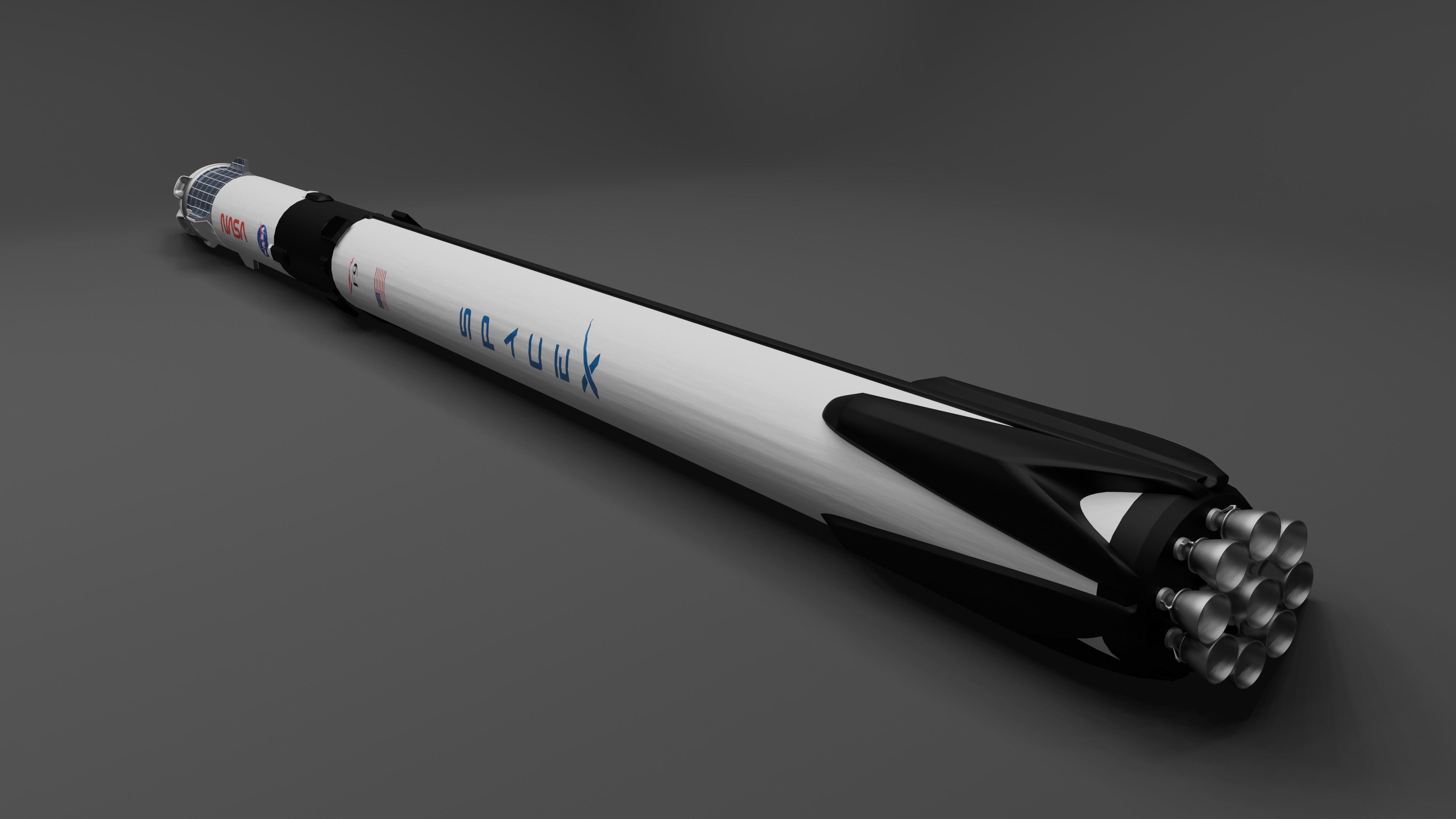 SpaceX Crew Dragon Spacecraft 3D model_7