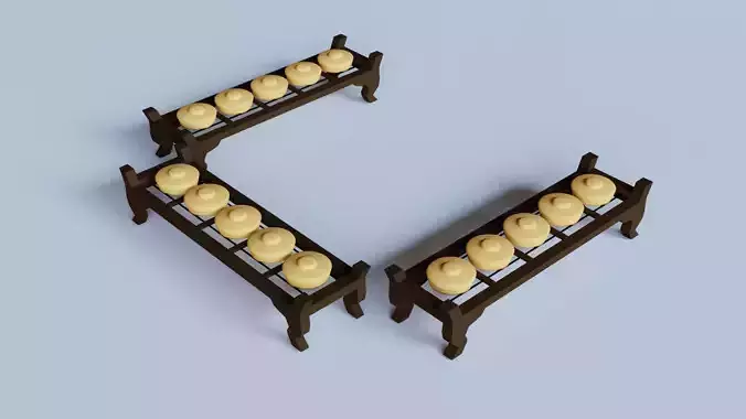 Bonang Traditional Musical Instrument