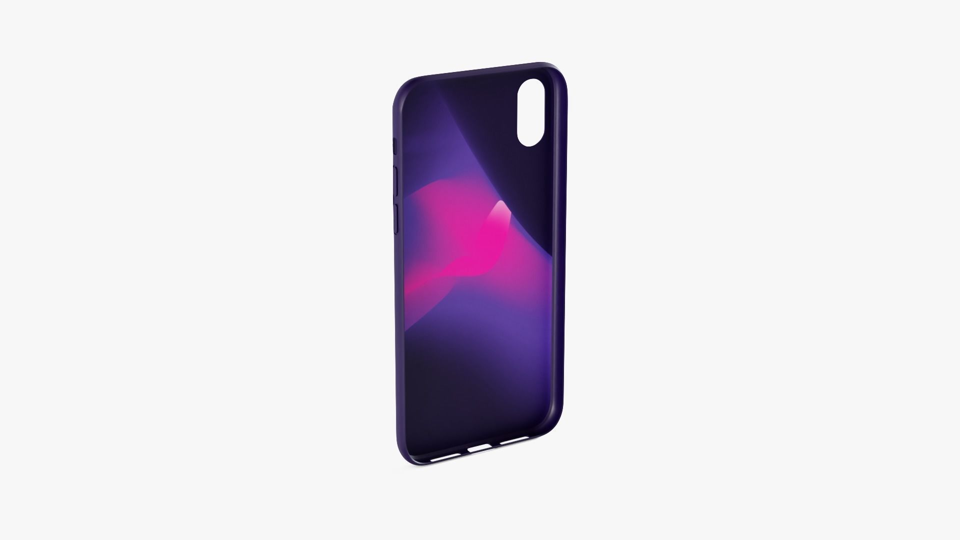 iPhone XR Case 7 Low-poly 3D model_10