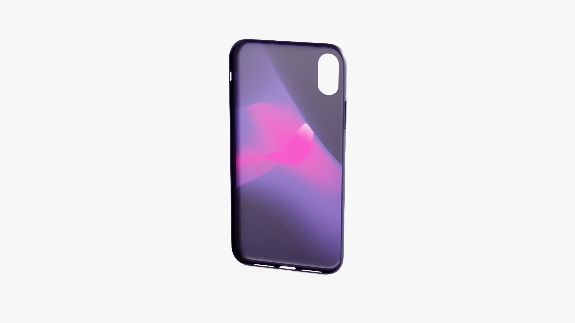 iPhone XR Case 7 Low-poly 3D model_8
