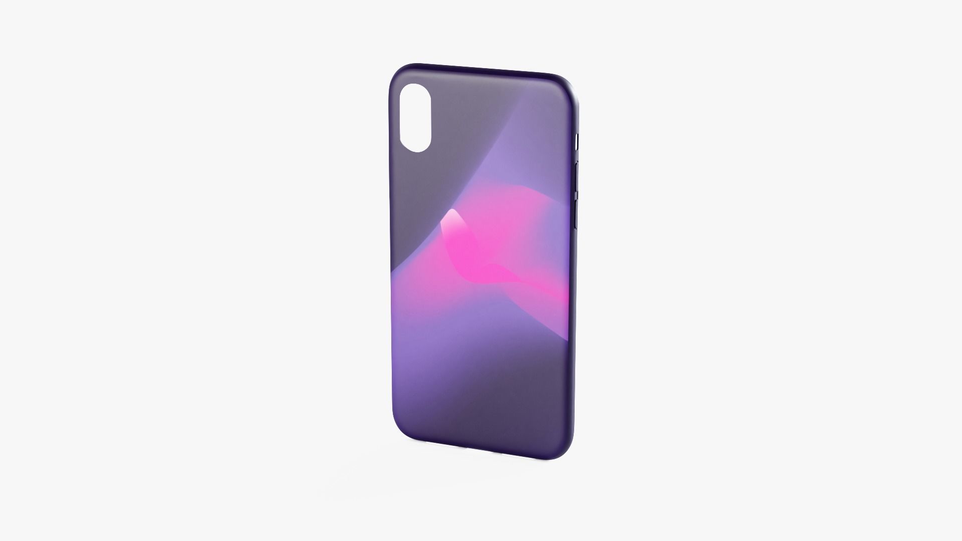 iPhone XR Case 7 Low-poly 3D model_12