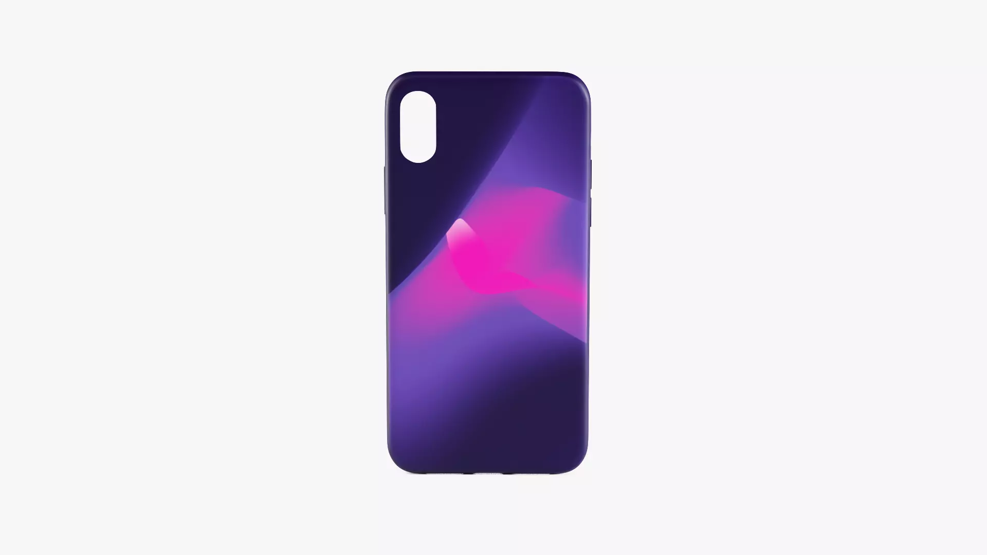 iPhone XR Case 7 Low-poly 3D model_0