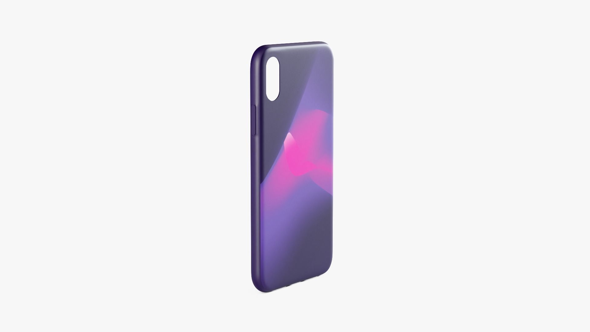iPhone XR Case 7 Low-poly 3D model_2