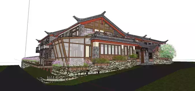 Bed and Breakfast - Chinese Architecture