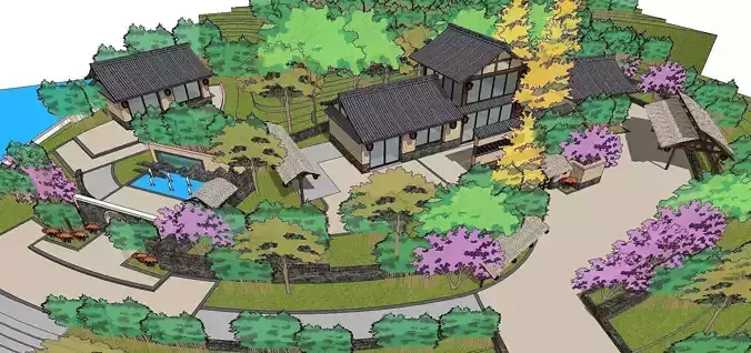 Bed and Breakfast - Chinese Architecture 02