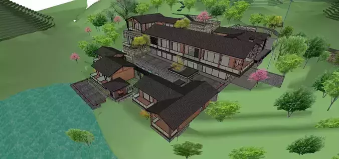 Bed and Breakfast - Chinese Architecture 03