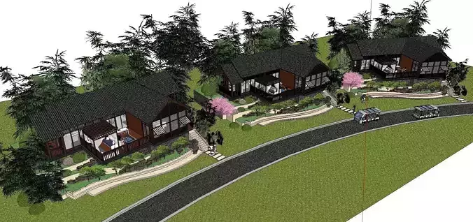 Homestay-Zhuhai Inn 3D model