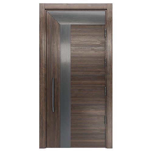 STEEL BENT DOOR 3D model