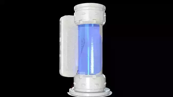 Sci Fi lab capsule free download 3D model
